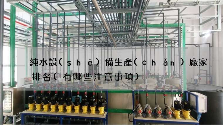 純水設(shè)備生產(chǎn)廠家排名(有哪些注意事項)